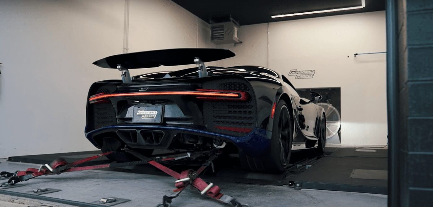 Bugatti Chiron Takes A Spin On The Dyno