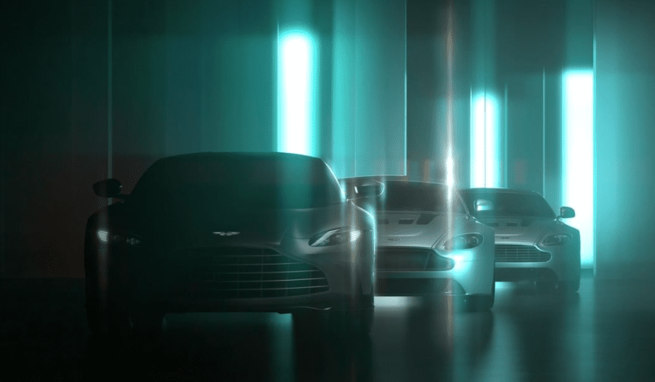 2022 Aston Martin V12 Vantage Front Teased in New Photo