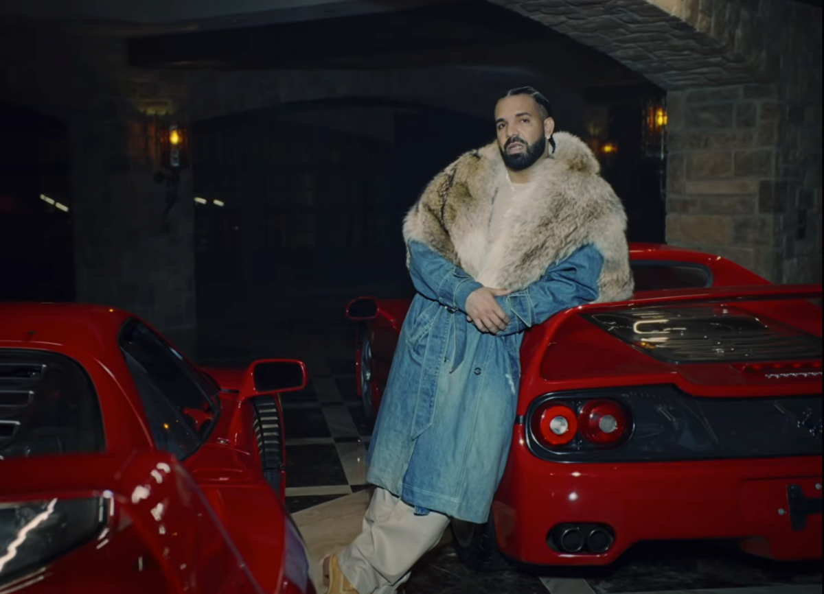 Drake Features a $50 Million Ferrari Collection in His ‘Janice STFU’ Music Video