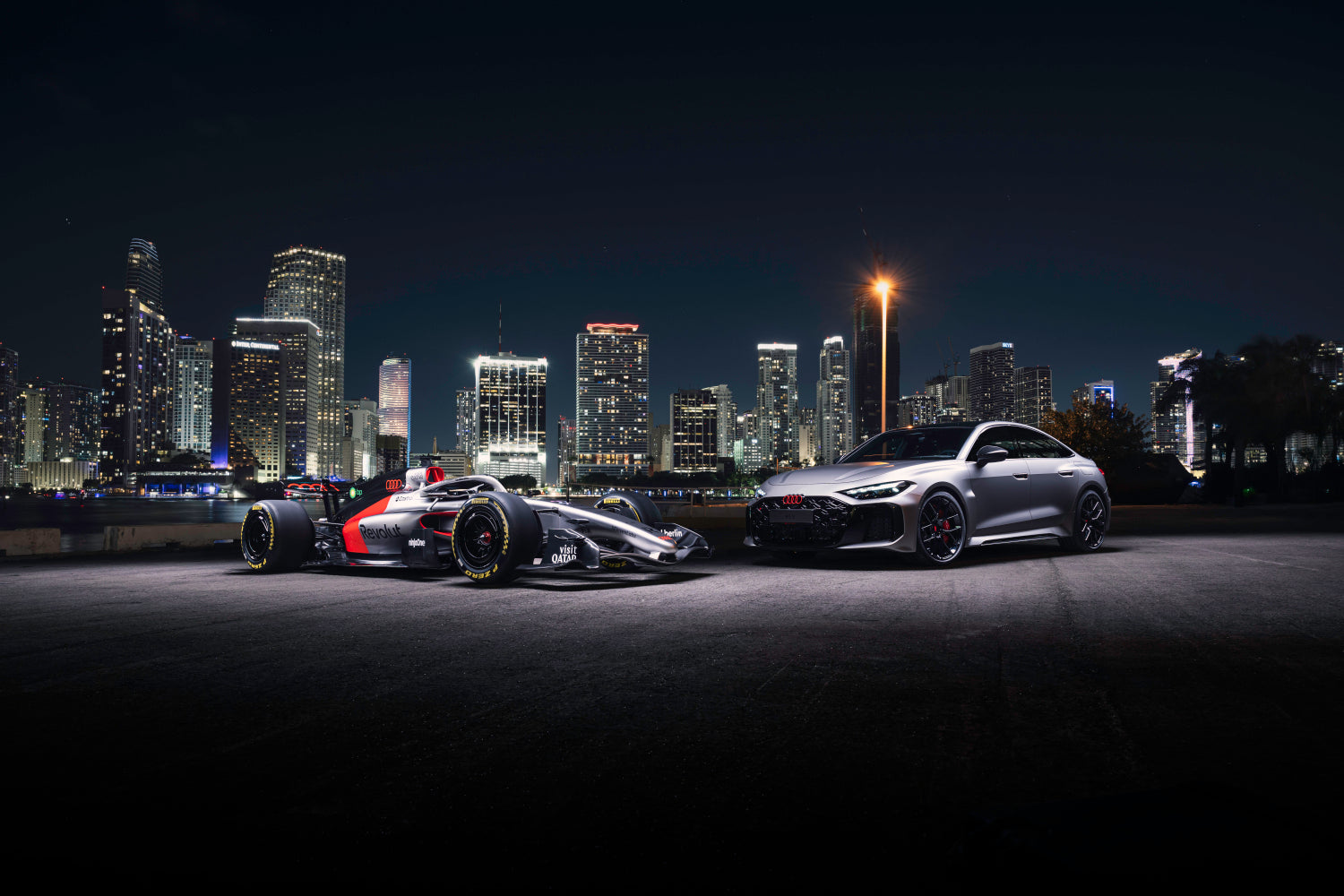 Audi Comes To The Miami Grand Prix With An RS 5 Hot Lap Car