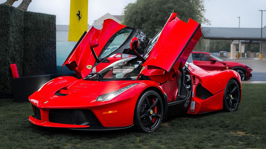 Ferrari of San Antonio Displays Off A Red-on-Red LaFerrari