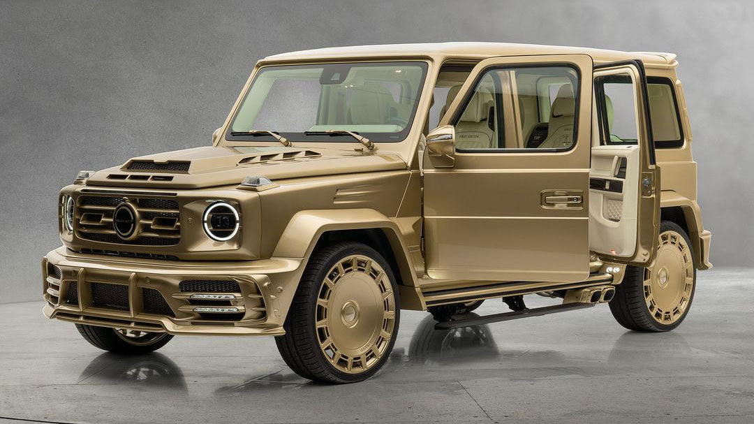 ☆ Garage Tool 　MANSORY　　　　　　　　　　【数量限定】 Mansory Reveals New 1-of-1 P900 EWB Gold Edition G-Wagon – duPont