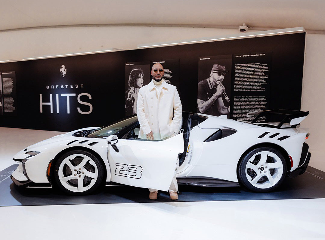 Swizz Beatz Takes Delivery of his 1-of-1 SF90 XX Spider at Ferrari's Museum