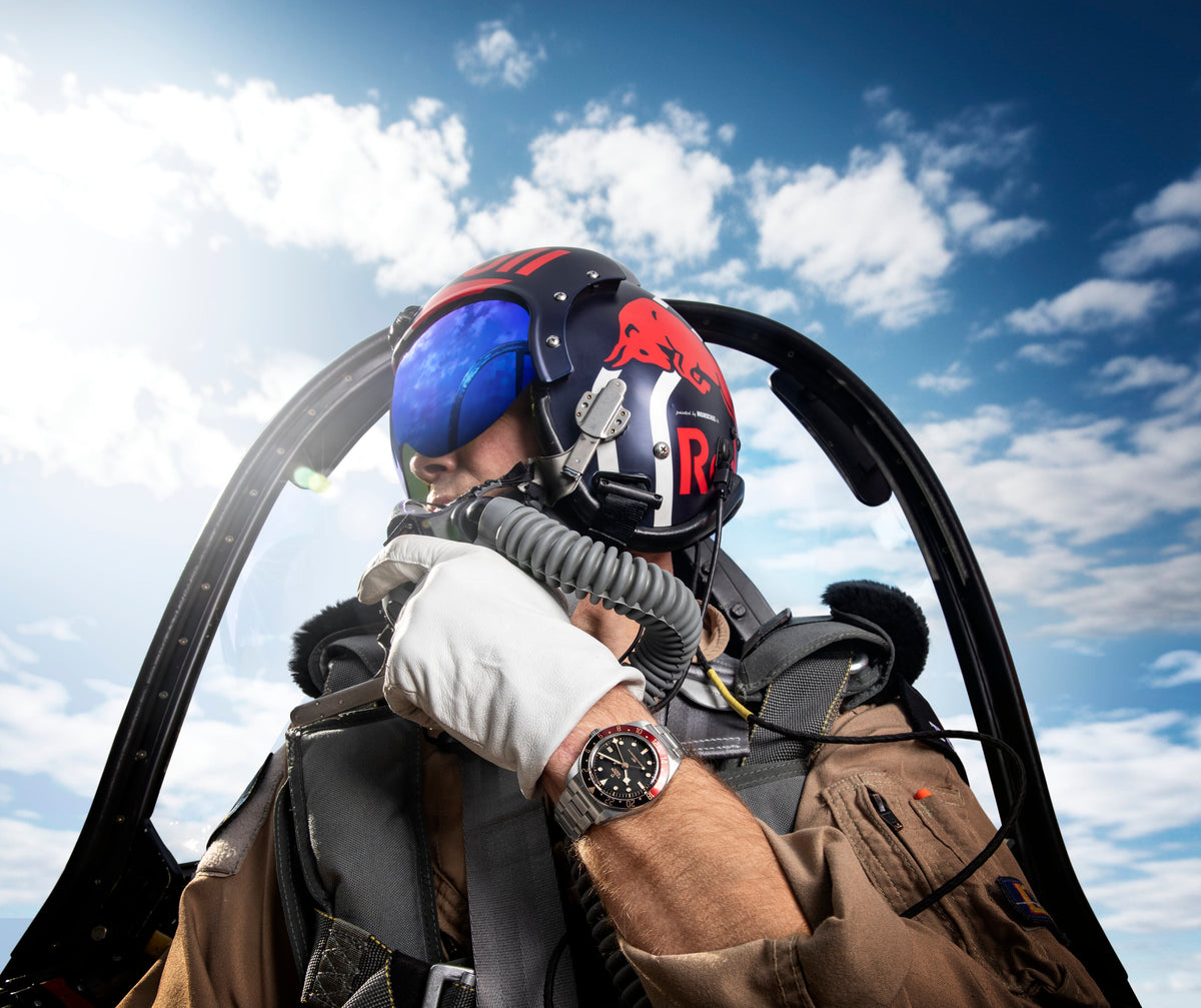 Tudor and Red Bull Take The Black Bay GMT to the Skies