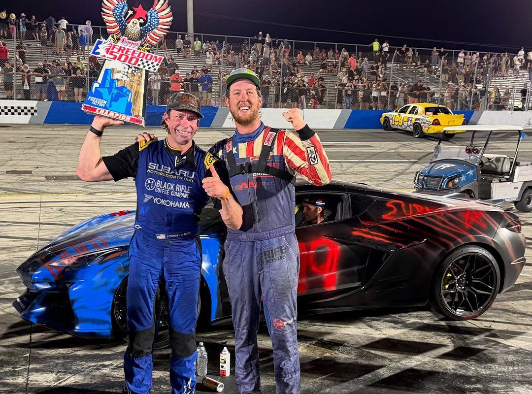 Travis Pastrana Wins A Brand-New C8 Corvette Z06 At Cleetus