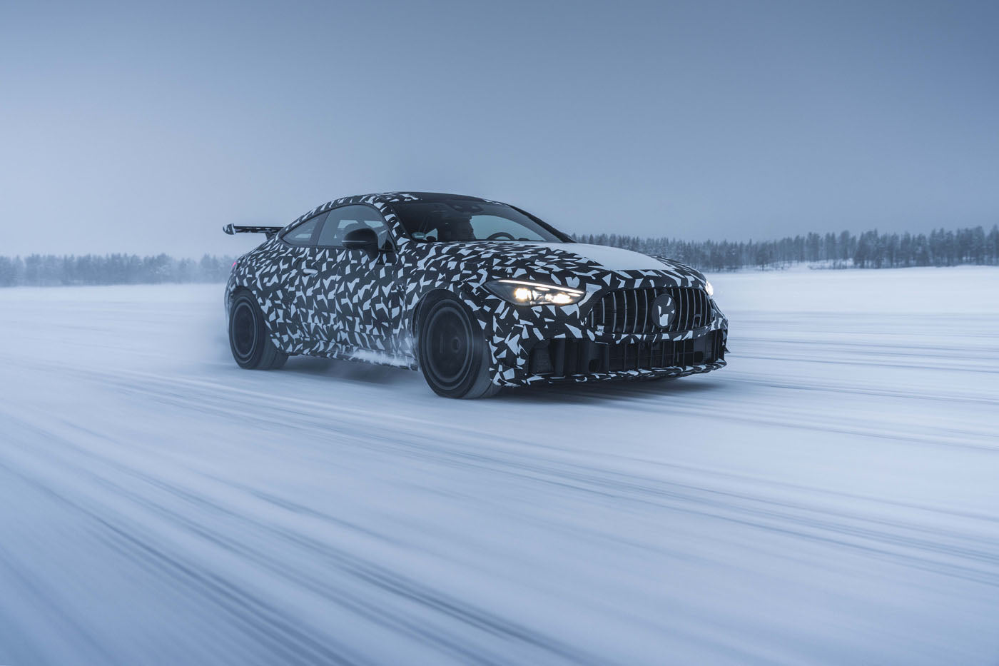 Mercedes-AMG Tests A New CLE-Based Mythos Car In Sweden