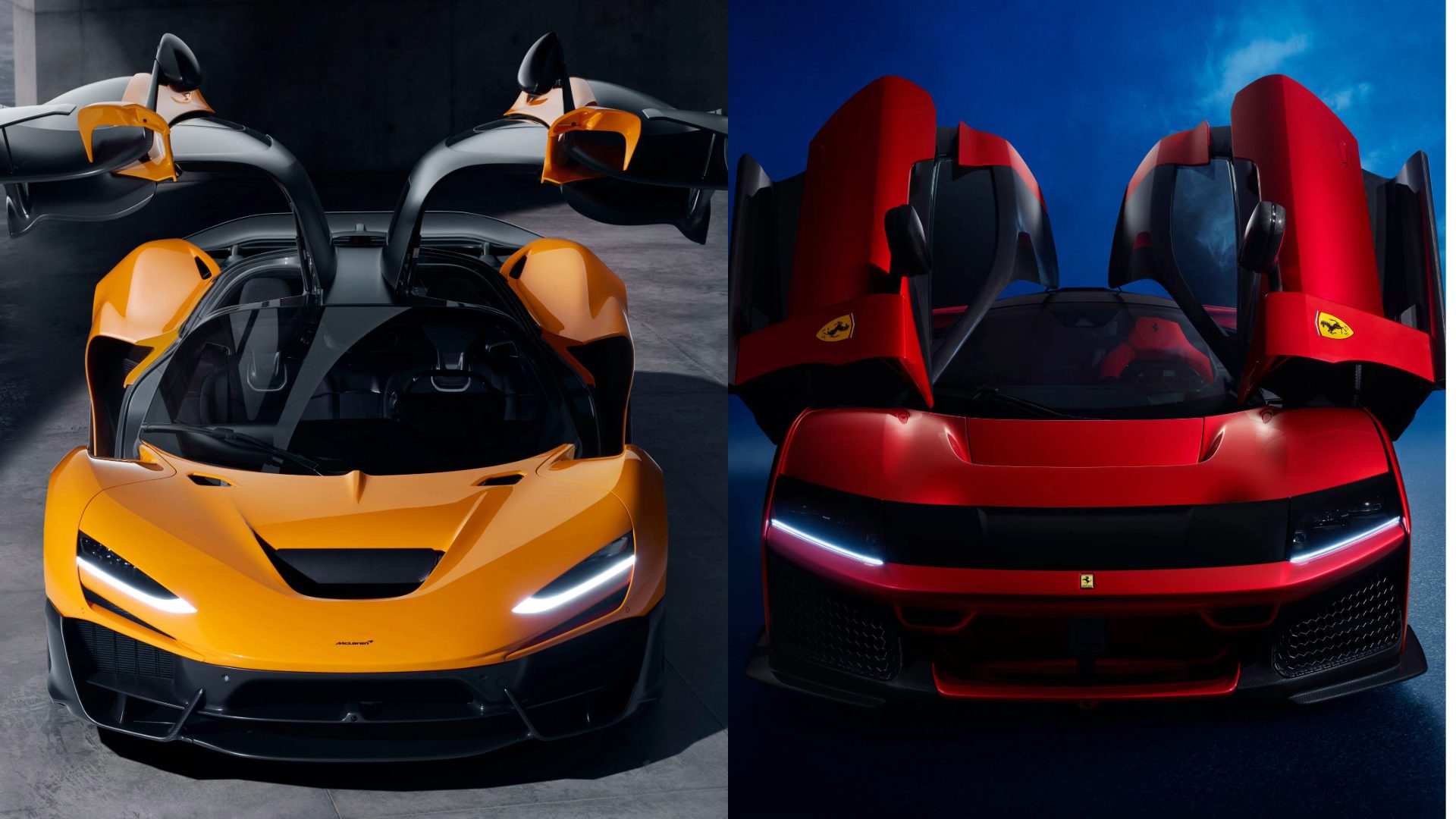 Новата Света троица: Ferrari F80 срещу McLaren W1 — кой е истинският наследник - изображение 3