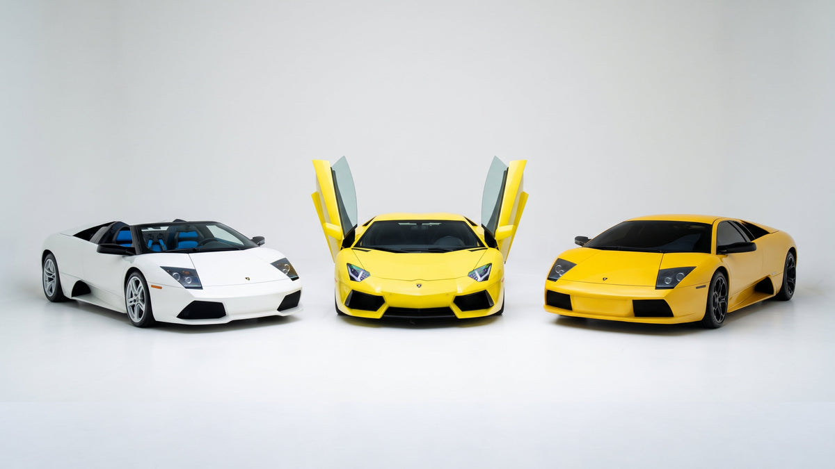 Three V12 Lamborghinis Hit The Digital Auction Block on duPont REGISTRY Live