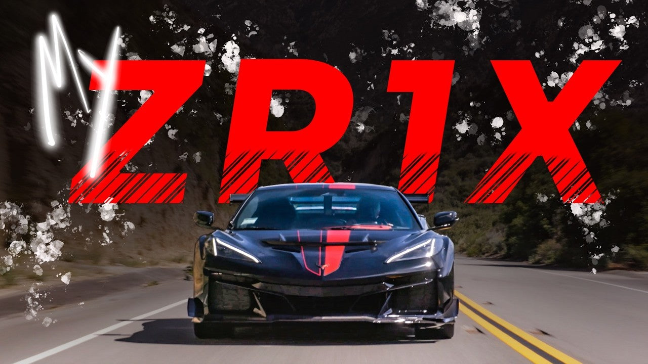 Watch Jay Leno's First Drive in His 1,250HP Corvette ZR1X