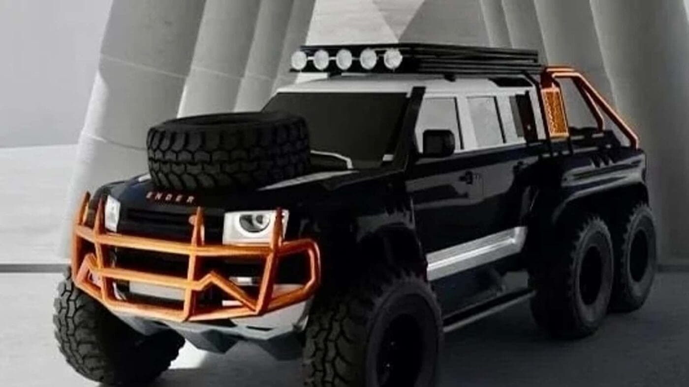 World's First New Land Rover Defender 6x6 Model For Sale – duPont ...