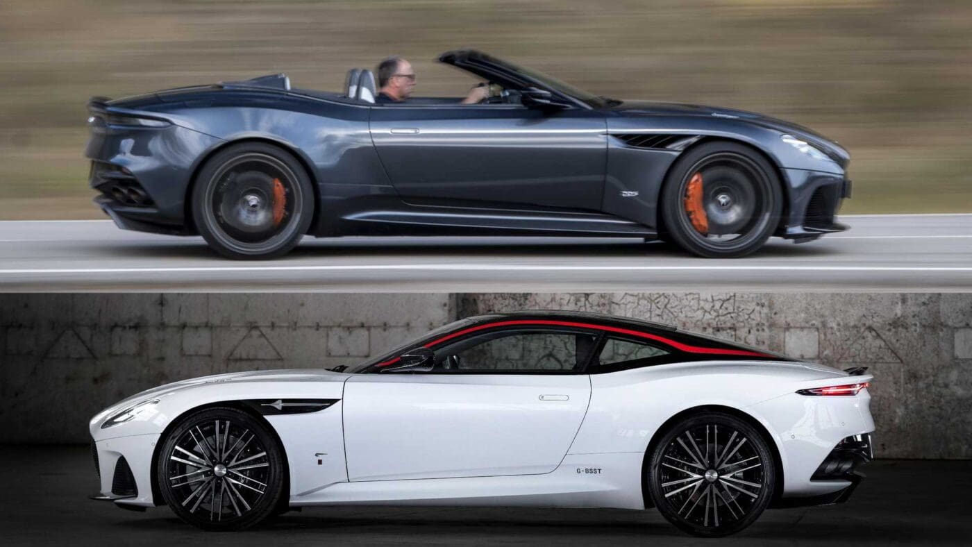 aston martin dbs superleggera vs. dbs volante.jpg