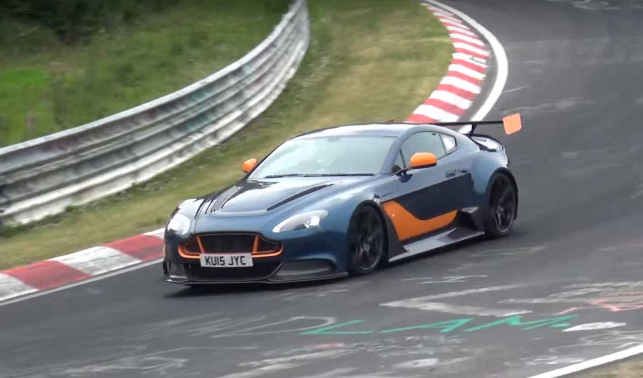 Aston Martin Vantage GT12 Spied Going Hard on Nurburgring – duPont