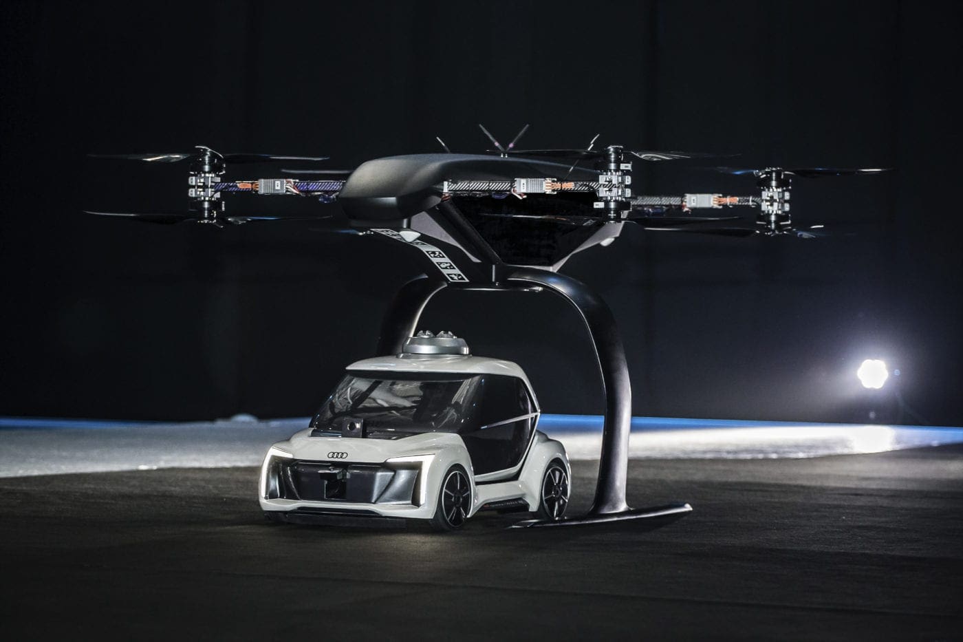 Audi, Airbus and Italdesign test Flying Taxi Concept