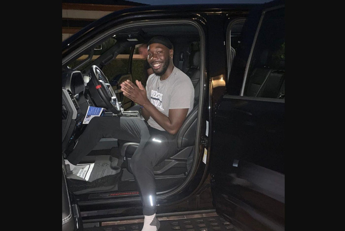 Austin Rivers Practice Car Austin Rivers of Houston Rockets Surprises Best Friend With a Ford Rap ...