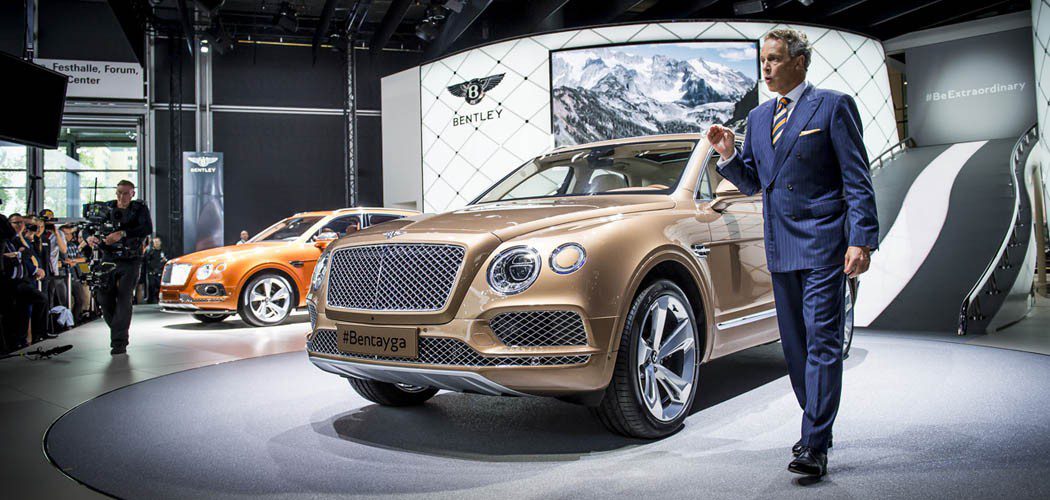 Bentley at Frankfurt motor showPhoto: James Lipman