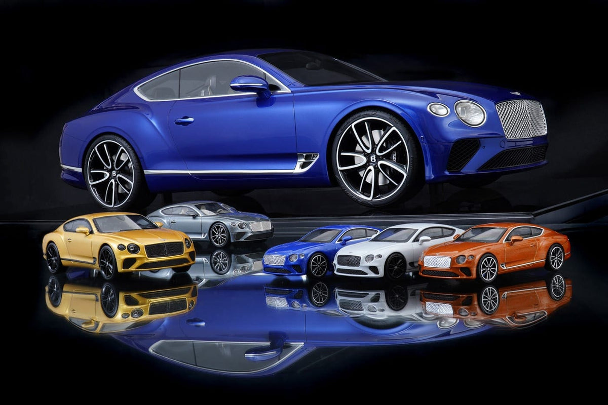 New Bentley Continental GT Bespoke Model is Made of Over 1,000 Pieces ...