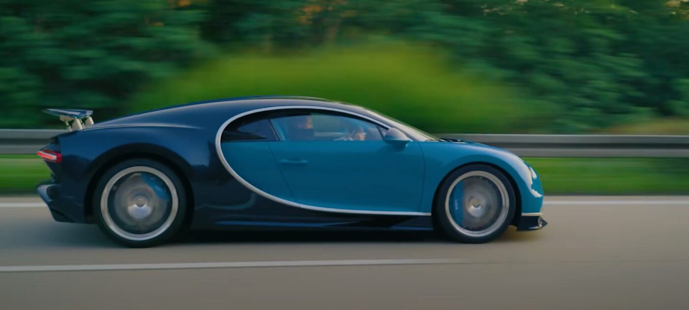 bugatti chiron autobahn