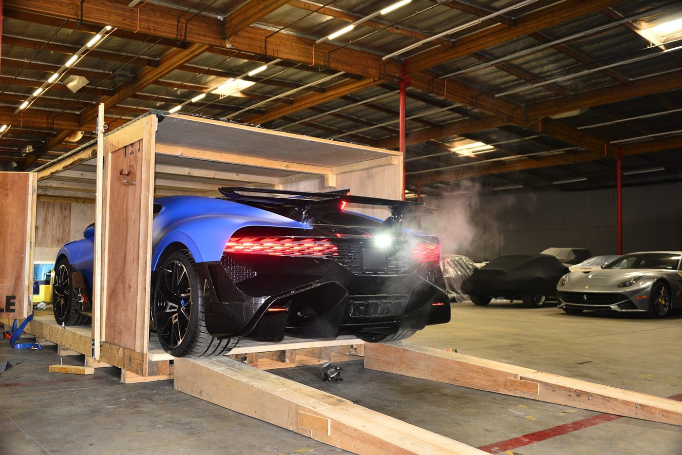 bugatti divo delivery 1
