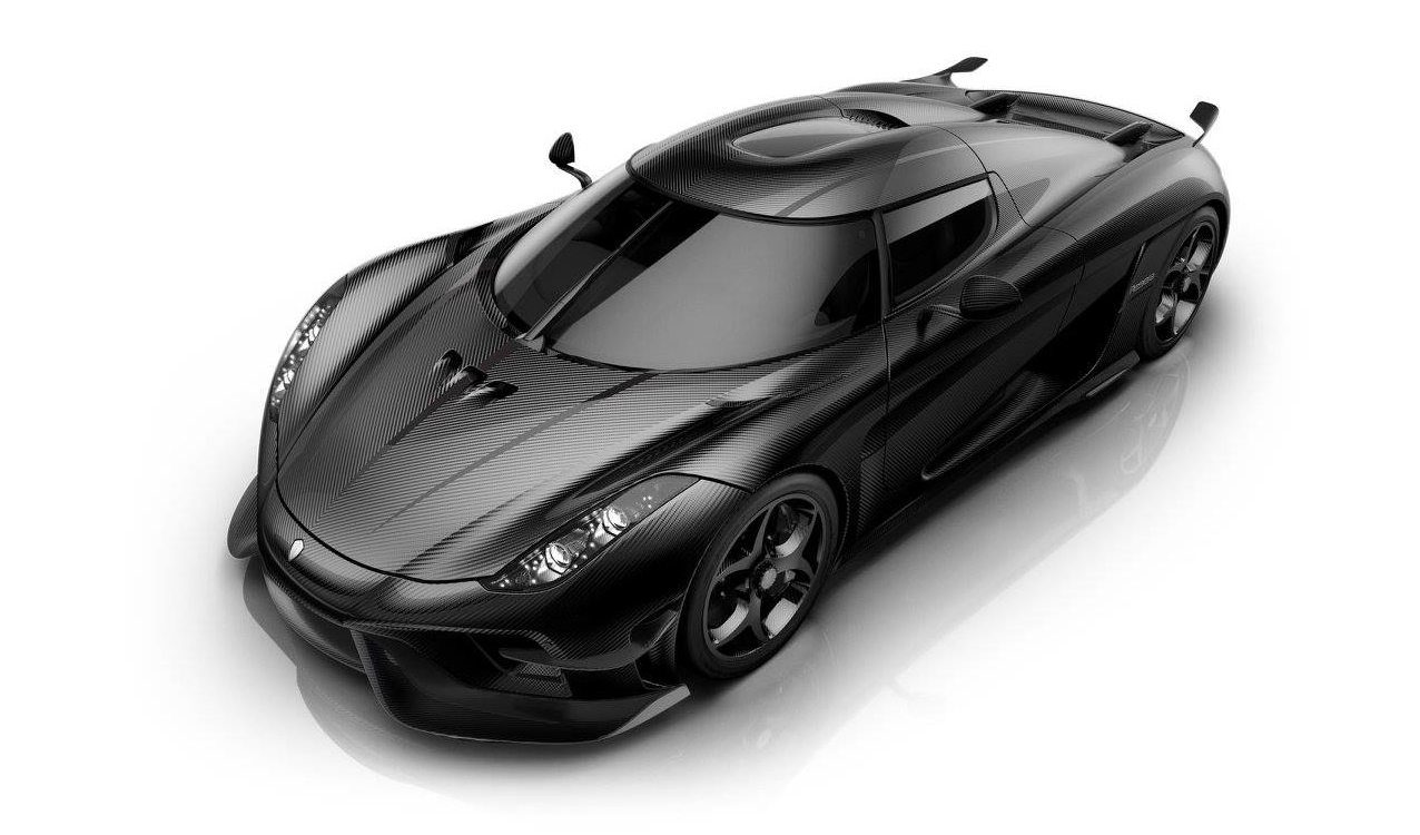Naked Carbon Fiber Koenigsegg Regera