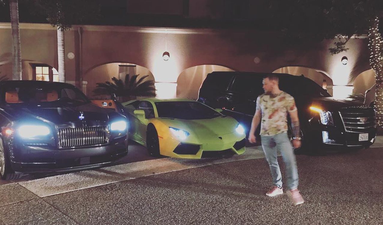 Conor McGregor Lamborghini Aventador
