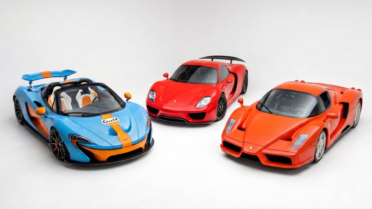 1-of-1 Ferrari Enzo and McLaren P1 Spider Lead a Hypercar Docket on duPont REGISTRY Live