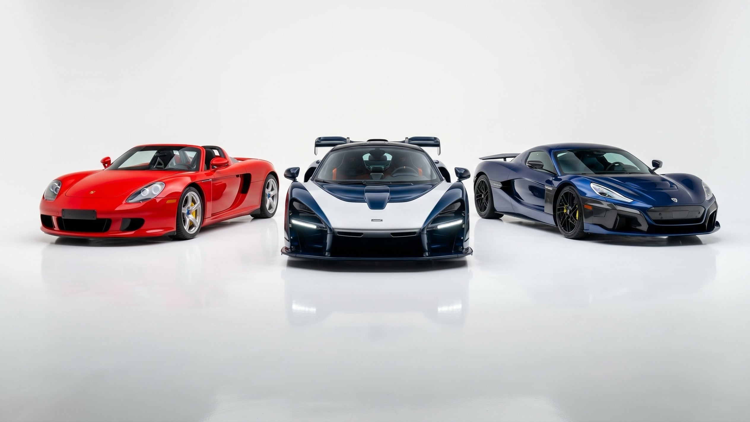 McLaren Senna Sets Auction Record as Carrera GT Nears Close and Rimac Nevera Debuts on duPont REGISTRY Live