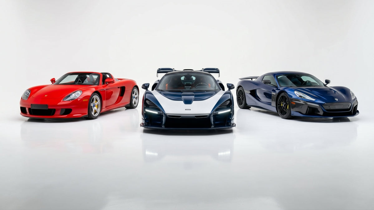 McLaren Senna Leads Weekly Results as Carrera GT Nears Close and Rimac Nevera Debuts on duPont REGISTRY Live