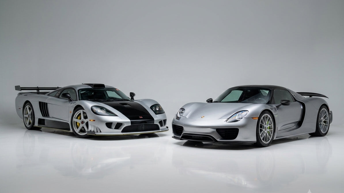 Porsche 918 Spyder Weissach Leads a Week of Seven Figure Results on duPont REGISTRY Live