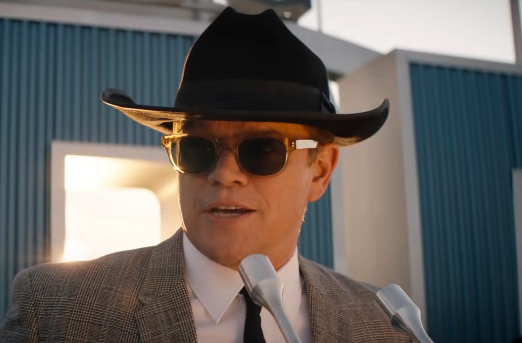damon fordvferrari sunglasses