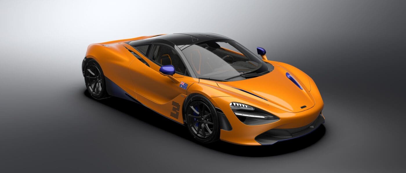 daniel ricciardo mclaren720s 1