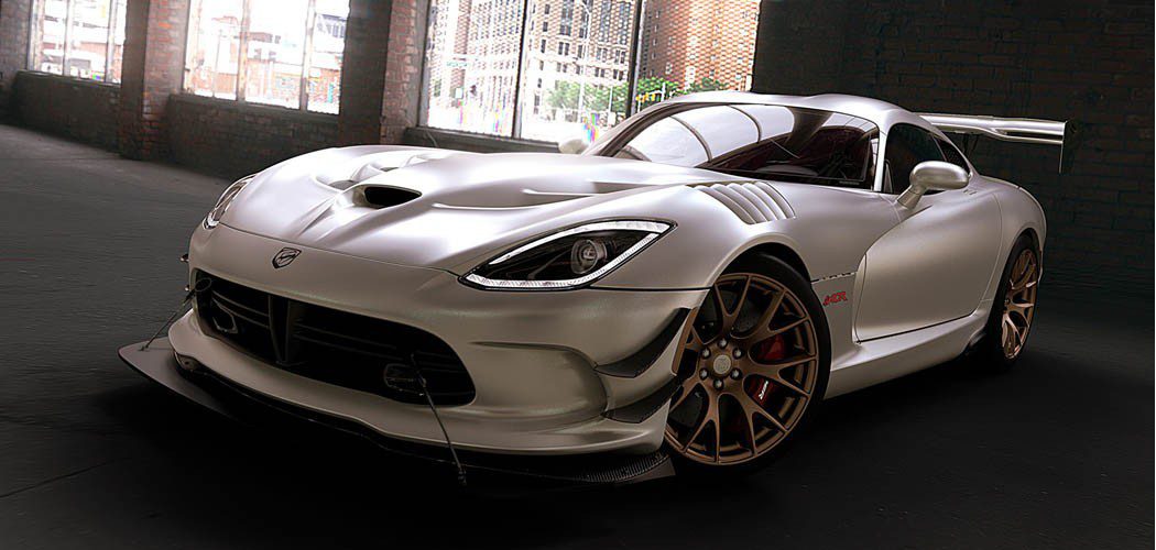 2016 Dodge Viper ACR with new matte exterior finish