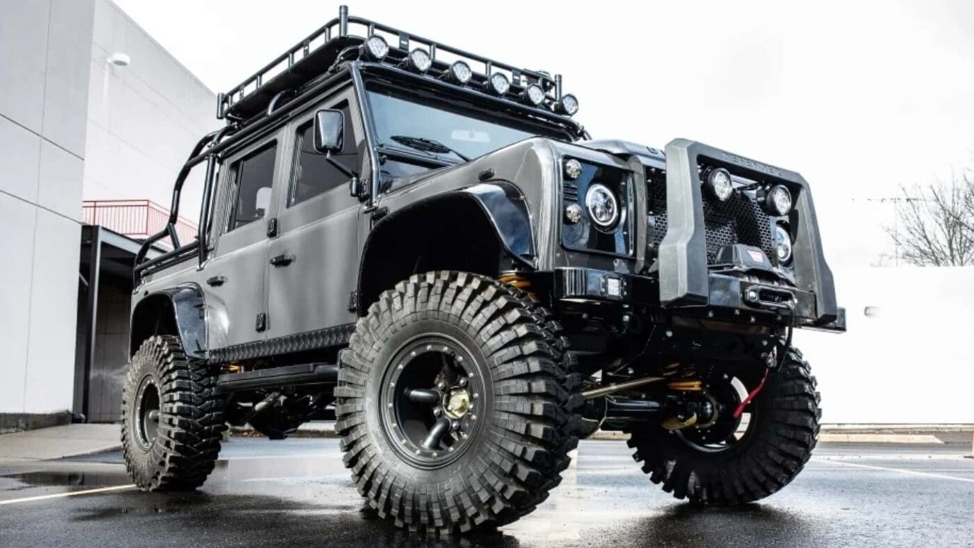 Custom 1994 Land Rover Defender BIGS D110 Crew Cab For Sale – duPont ...