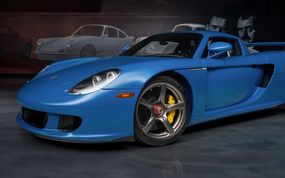 RARE Paint-to-Sample Speedster Blue 2004 Porsche Carrera GT For