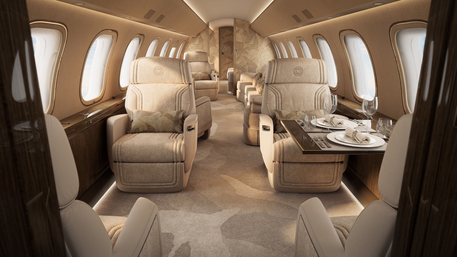 Inside Bombardier's Fashion-Forward Global 8000 ELIE SAAB Edition
