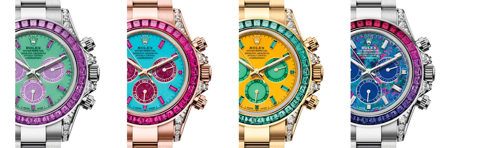 Four One-of-One Rolex Daytonas for a One-of-a-Kind Auction