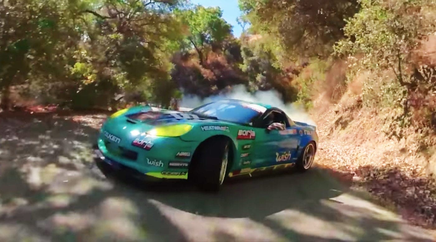 drone-corvette-drift