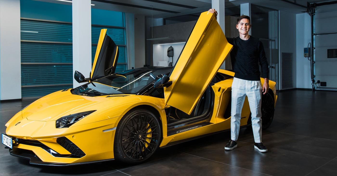 dybala lamborghini 1