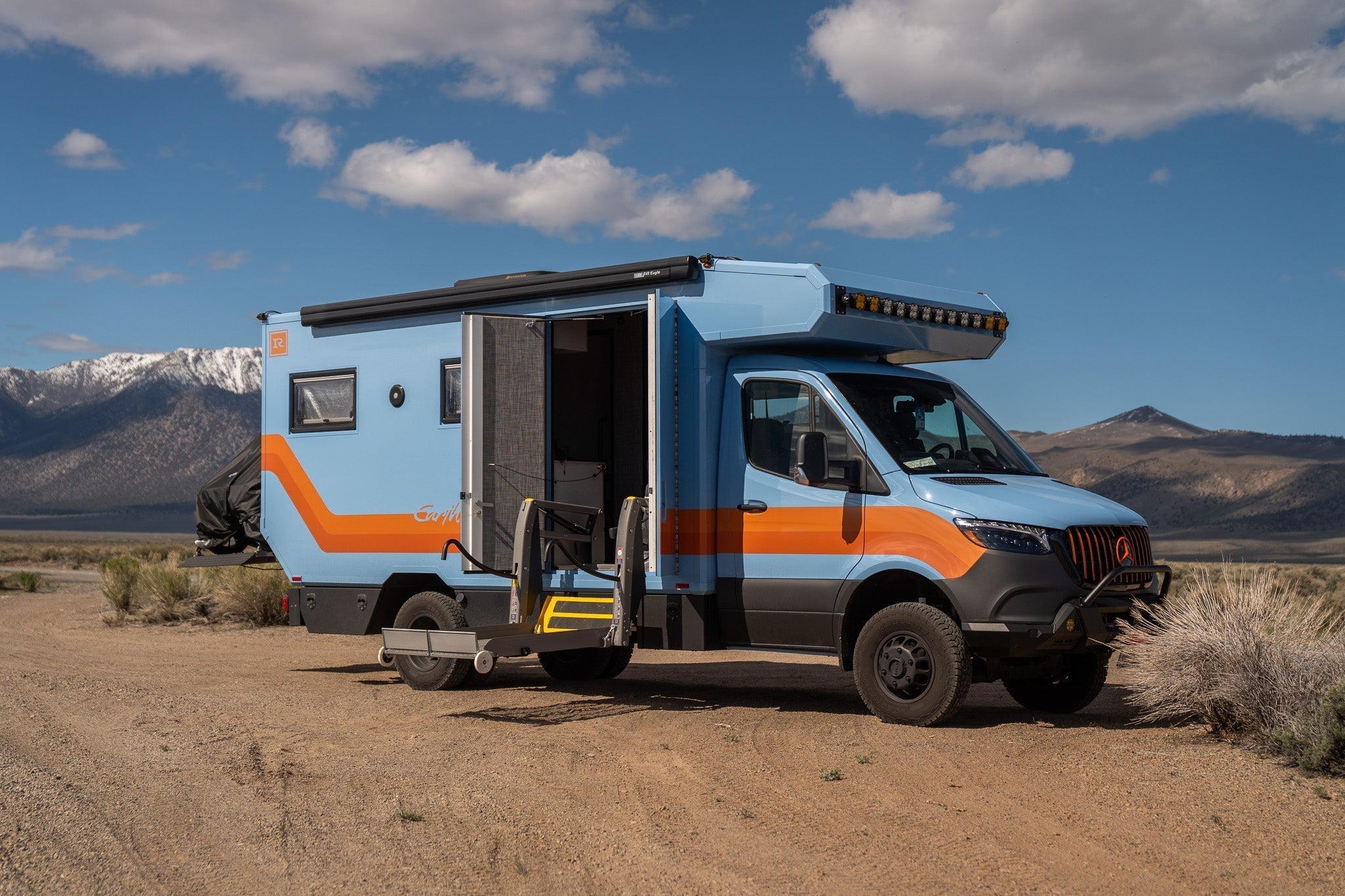 Rogue Vehicle Company Unveils the Earth Roller, A Sprinter Made For Accessible Adventure