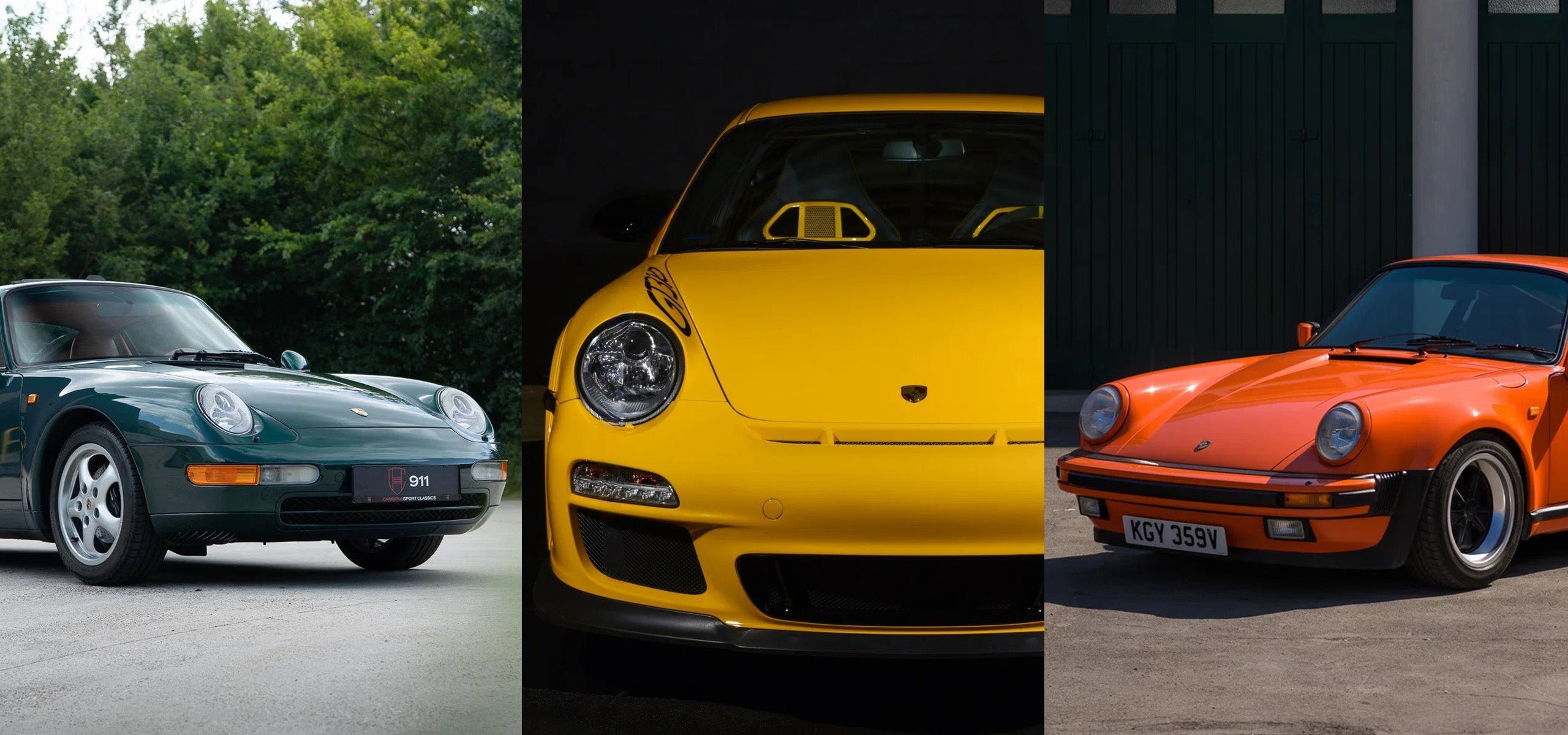 Elferspot Spotlight: Three Porsches That Wear Their Color Differently