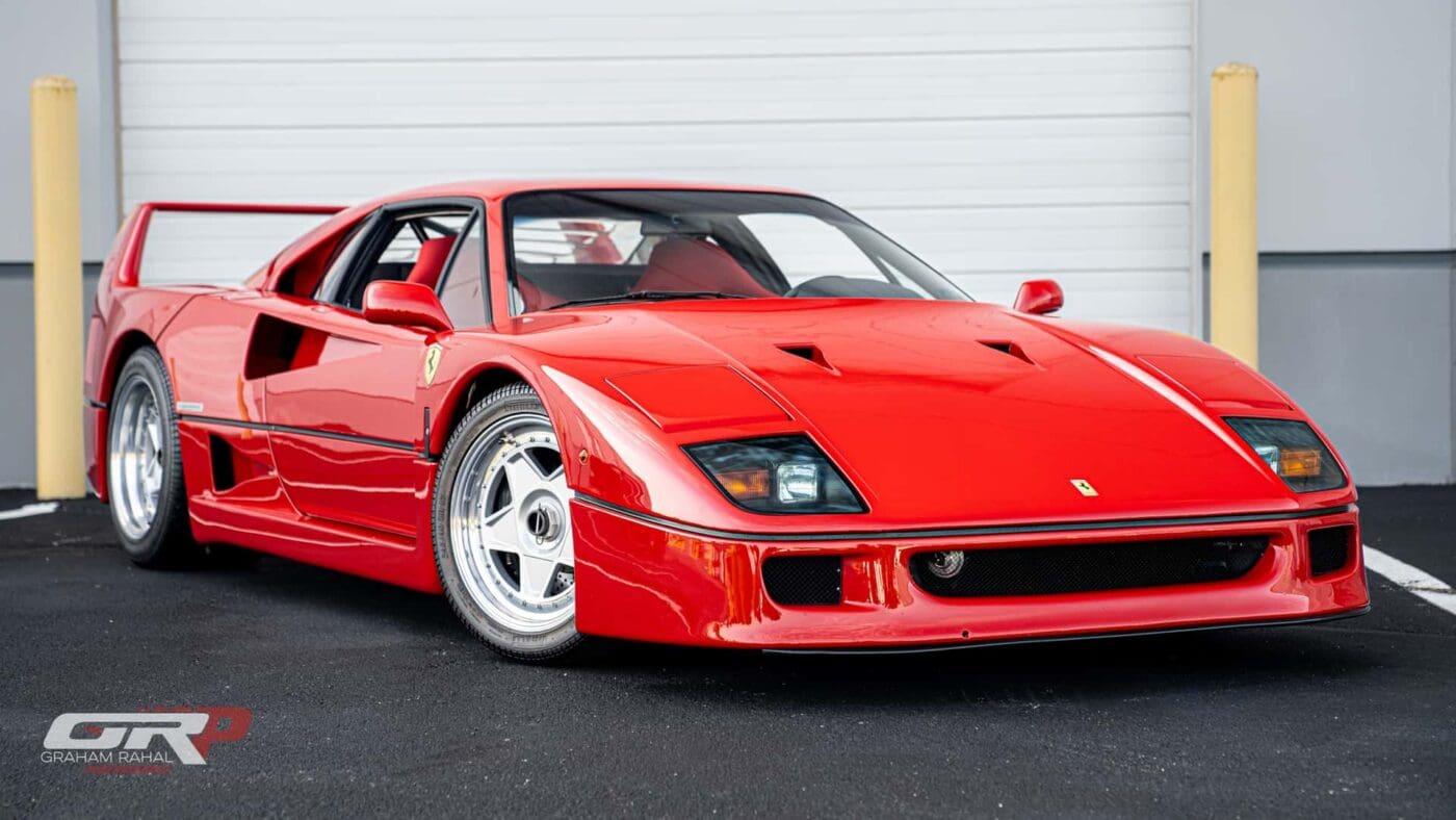 European-Spec Rosso Corsa 1989 Ferrari F40 For Sale – duPont