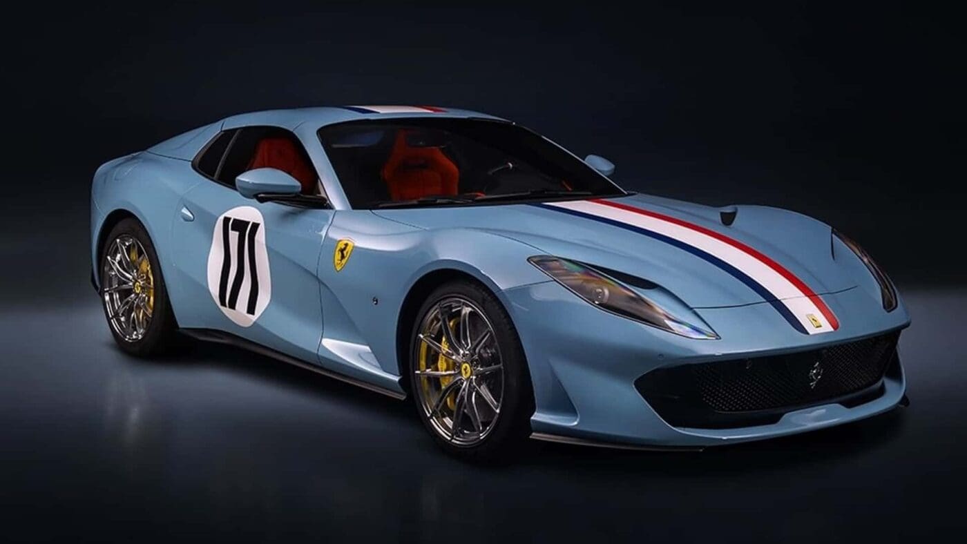 Ferrari Shows Off A Tour de France-Inspired Tailor Made 812 GTS