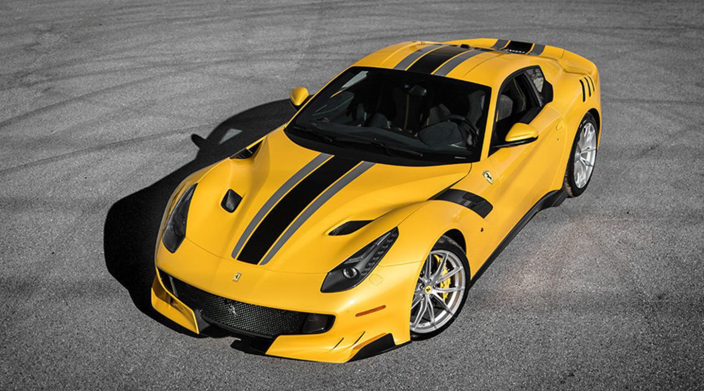 Giallo Triplo Strato Ferrari F12tdf with Only 150 Miles – duPont