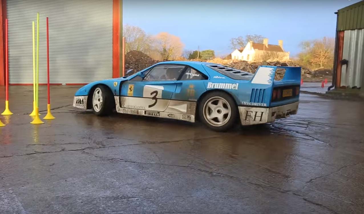 Ferrari F40 GT Drifts for Farmkhama by TaxTheRich100 – duPont