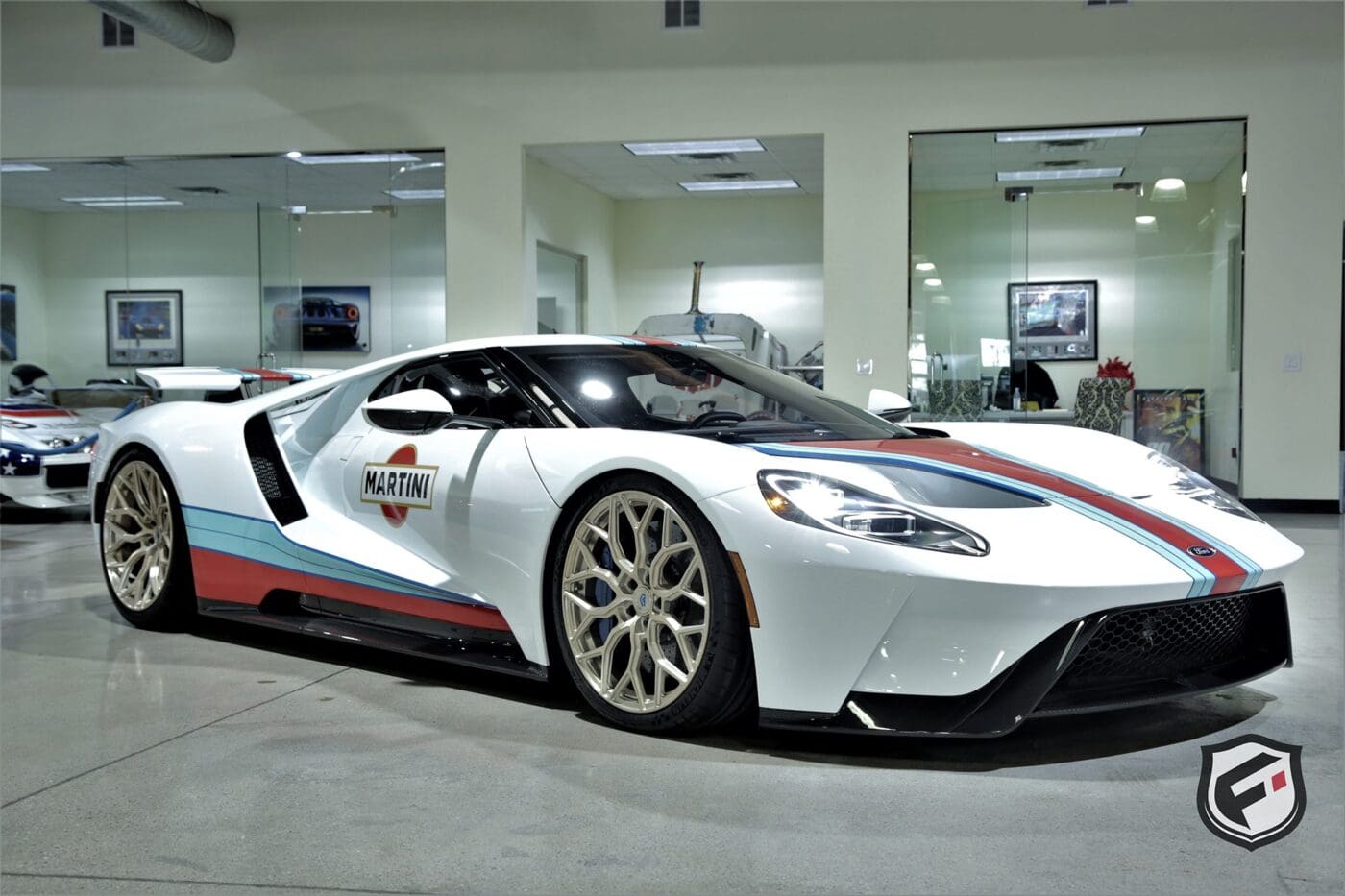 Rare 2017 Ford GT With Martini Livery is For Sale – duPont