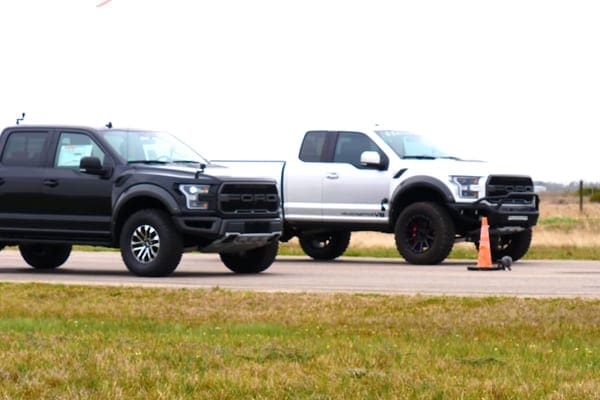 Hennessey Raptor Vs Raptor R See Hennessey's V8 Raptor Destroy a Stock Raptor – duPont REGISTRY News