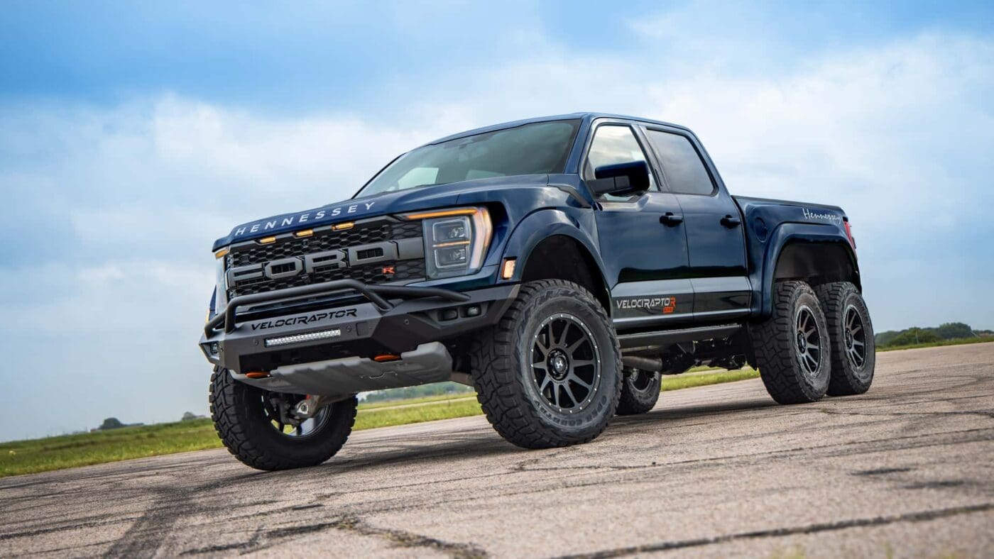 Hennessey Reveals The 700-HP V8-Powered VelociRaptoR 6x6 – duPont