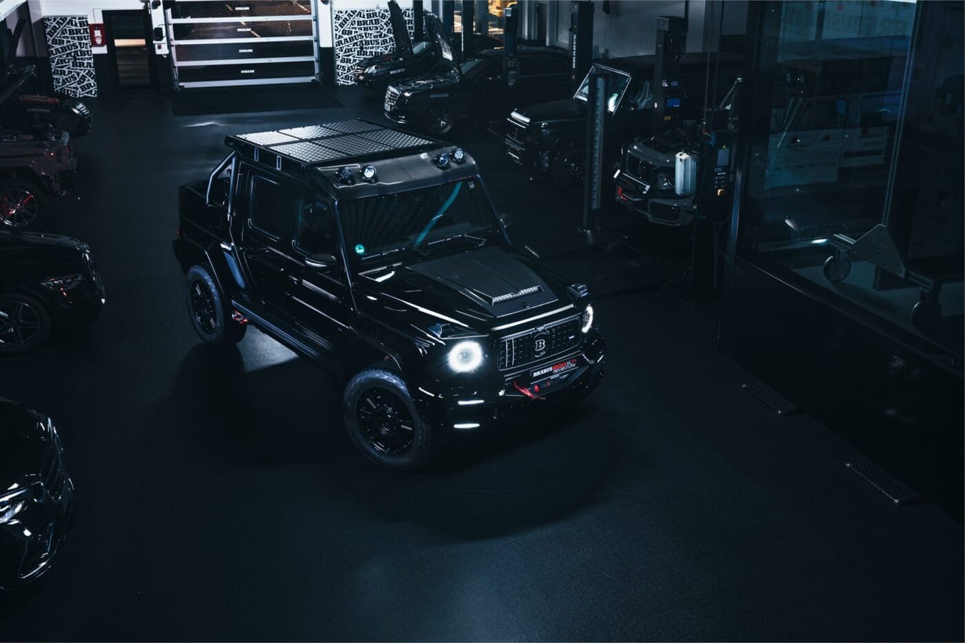 Brabus 800 XLP Superblack Makes The 800 HP Truck Take a Dark Turn