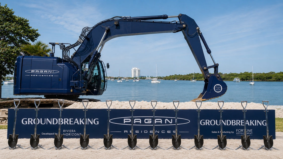 Pagani Residences Officially Breaks Ground In South Florida