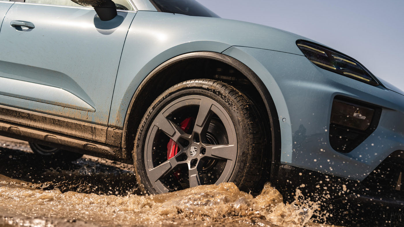 How The Porsche Macan Electric Crossed England’s Morecambe Bay