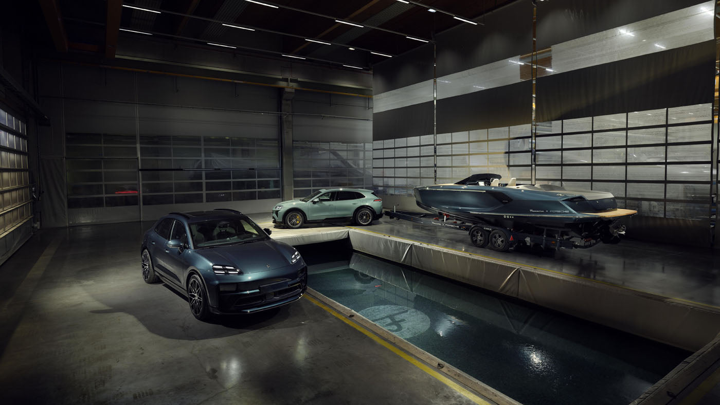 Porsche Unveils New Macan Turbo Concept Lago & Frauscher x Porsche 790 Spectre